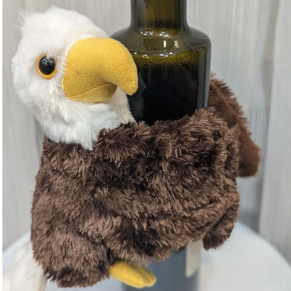 Wild Republic Book Buddies Plush Set Bald Eagle & Snowy Owl Huggers NWT